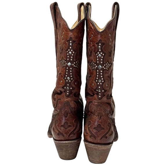 Corral Python Crystal Cross Boot 6.5 - Picture 4 of 14